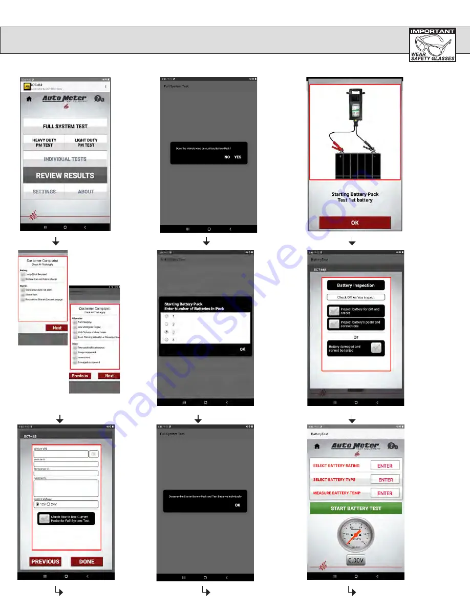 Auto Meter BCT-460 Operator'S Manual Download Page 17