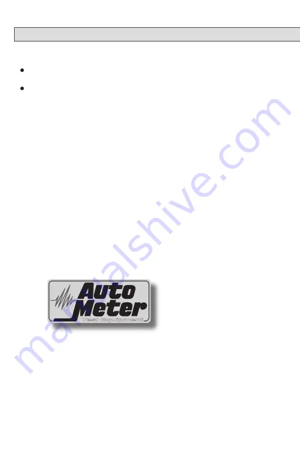 Auto Meter BusPro-620s Instruction Manual Download Page 11