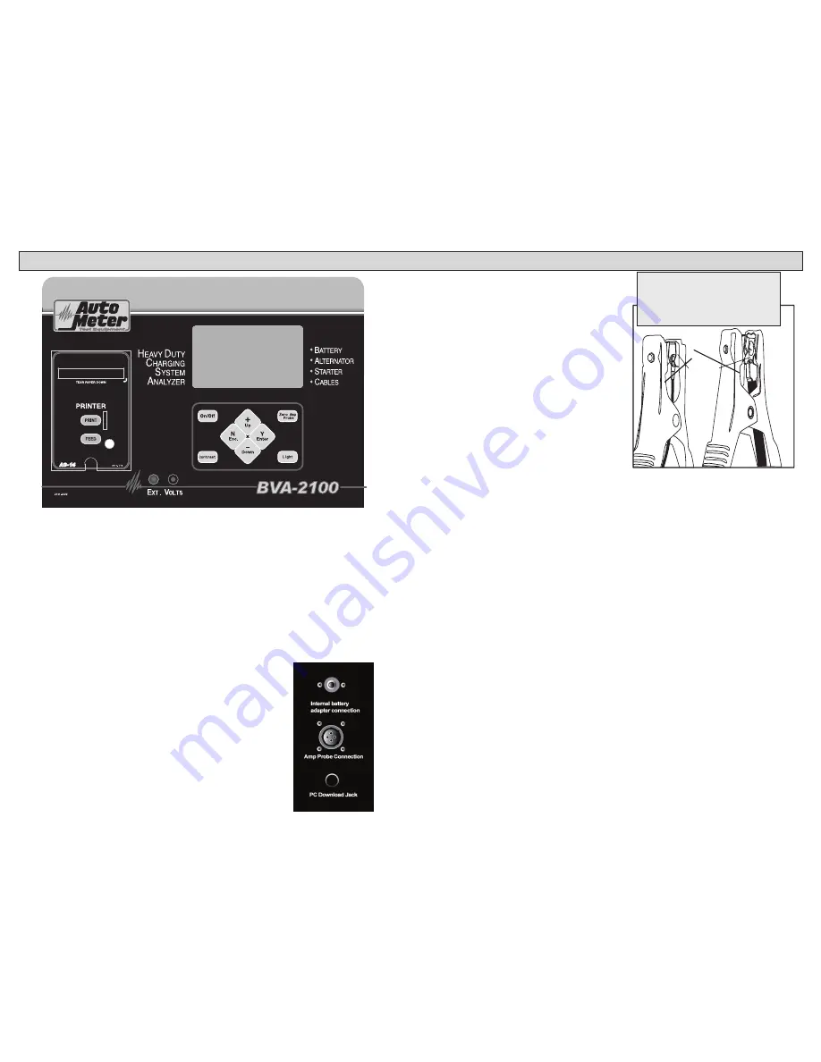 Auto Meter BVA-2100 Instruction Manual Download Page 6