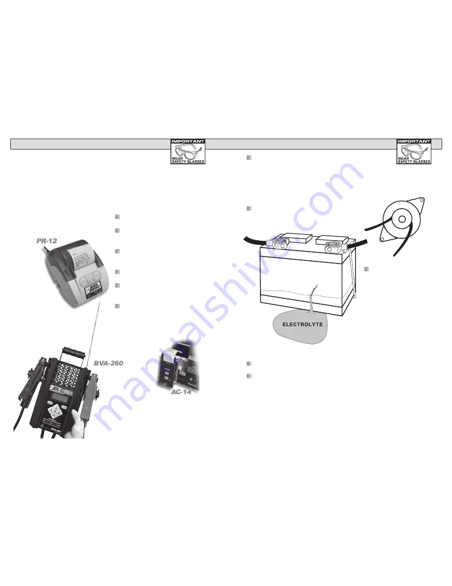 Auto Meter BVA-260 Operator'S Manual Download Page 5