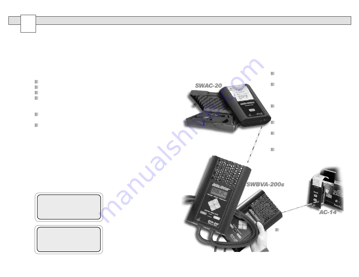 Auto Meter SWBVA-200s Operator'S Manual Download Page 10