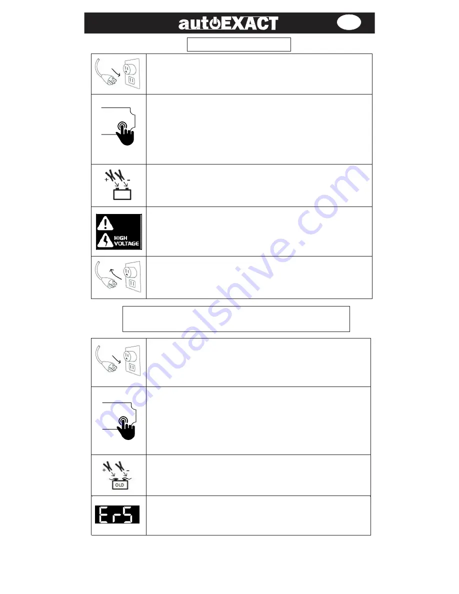 autoEXACT AE1000E Owner'S Manual Download Page 8