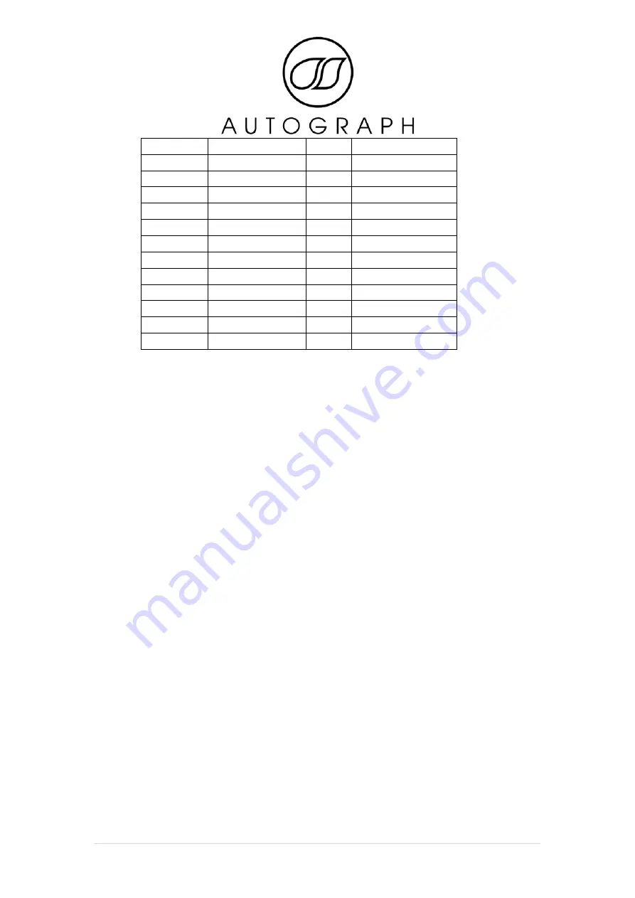 Autograph XUSB-2 User Manual Download Page 9