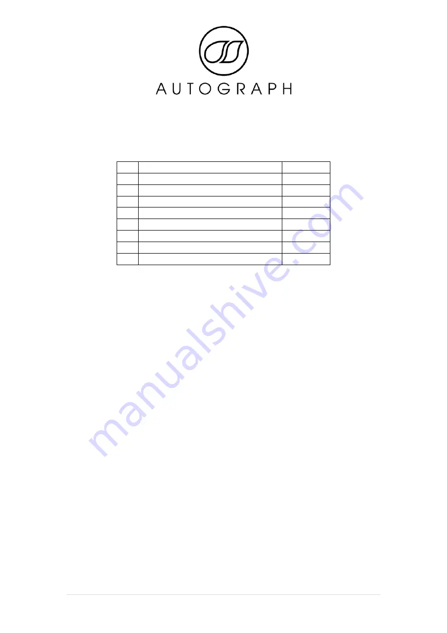 Autograph XUSB-2 User Manual Download Page 11