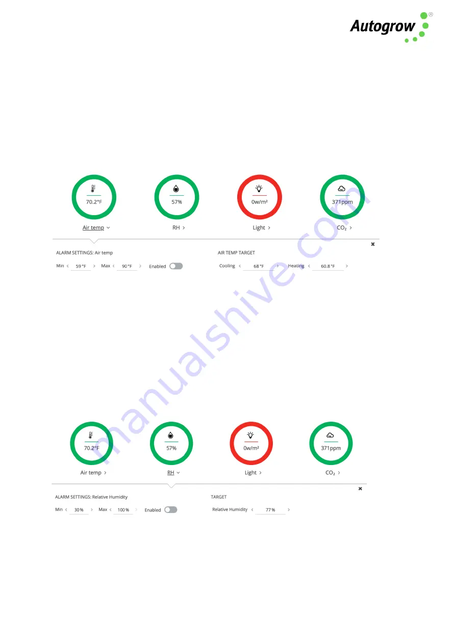 Autogrow IntelliClimate Installation And User Manual Download Page 21