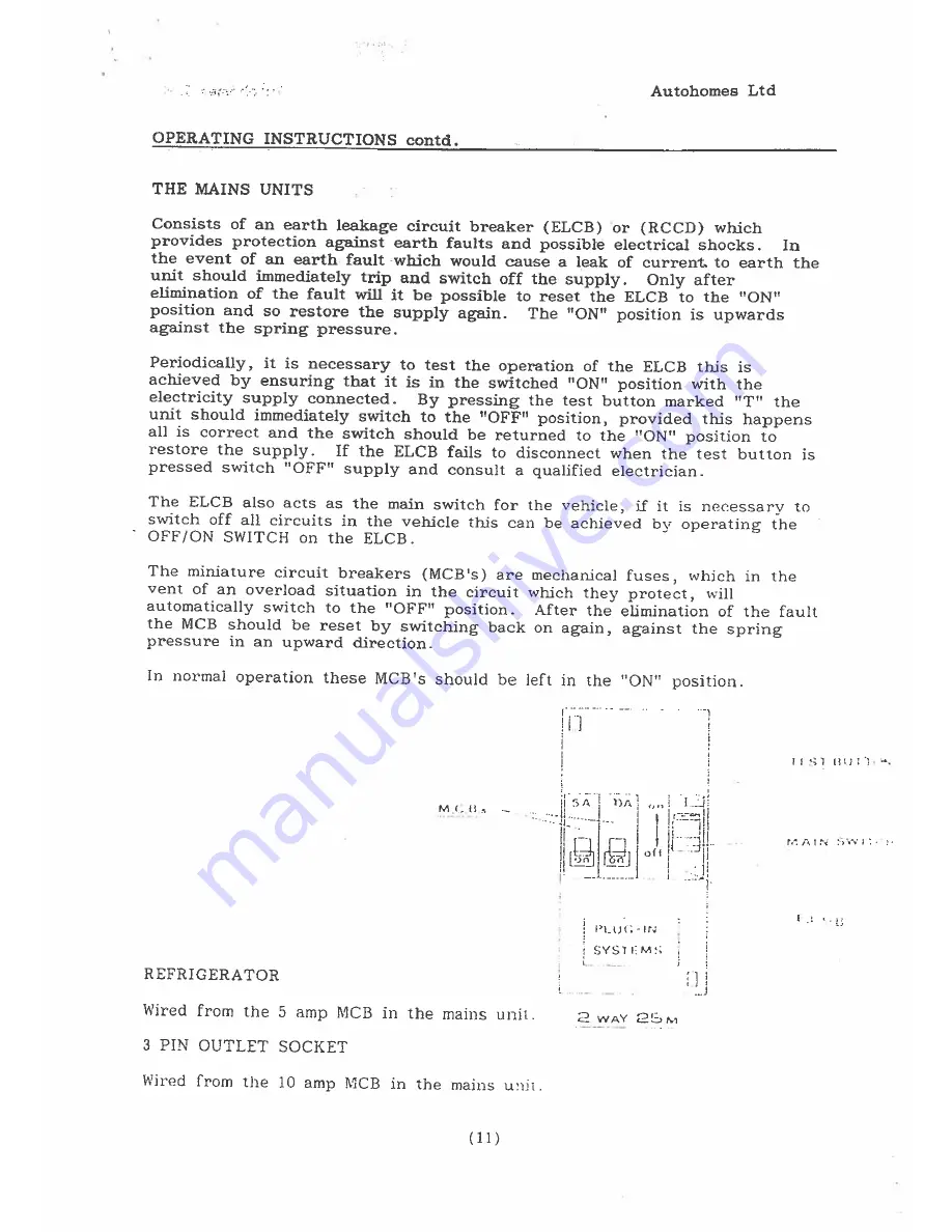 Autohomes 1992 Kompact Скачать руководство пользователя страница 13