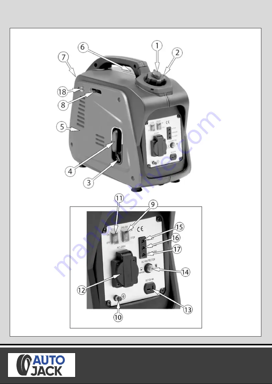 Autojack IG1200i Скачать руководство пользователя страница 10