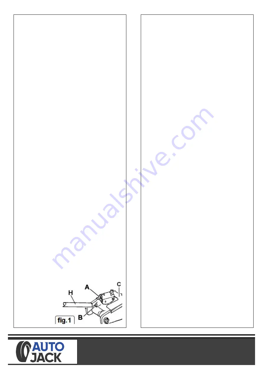 Autojack TJ300 Скачать руководство пользователя страница 7