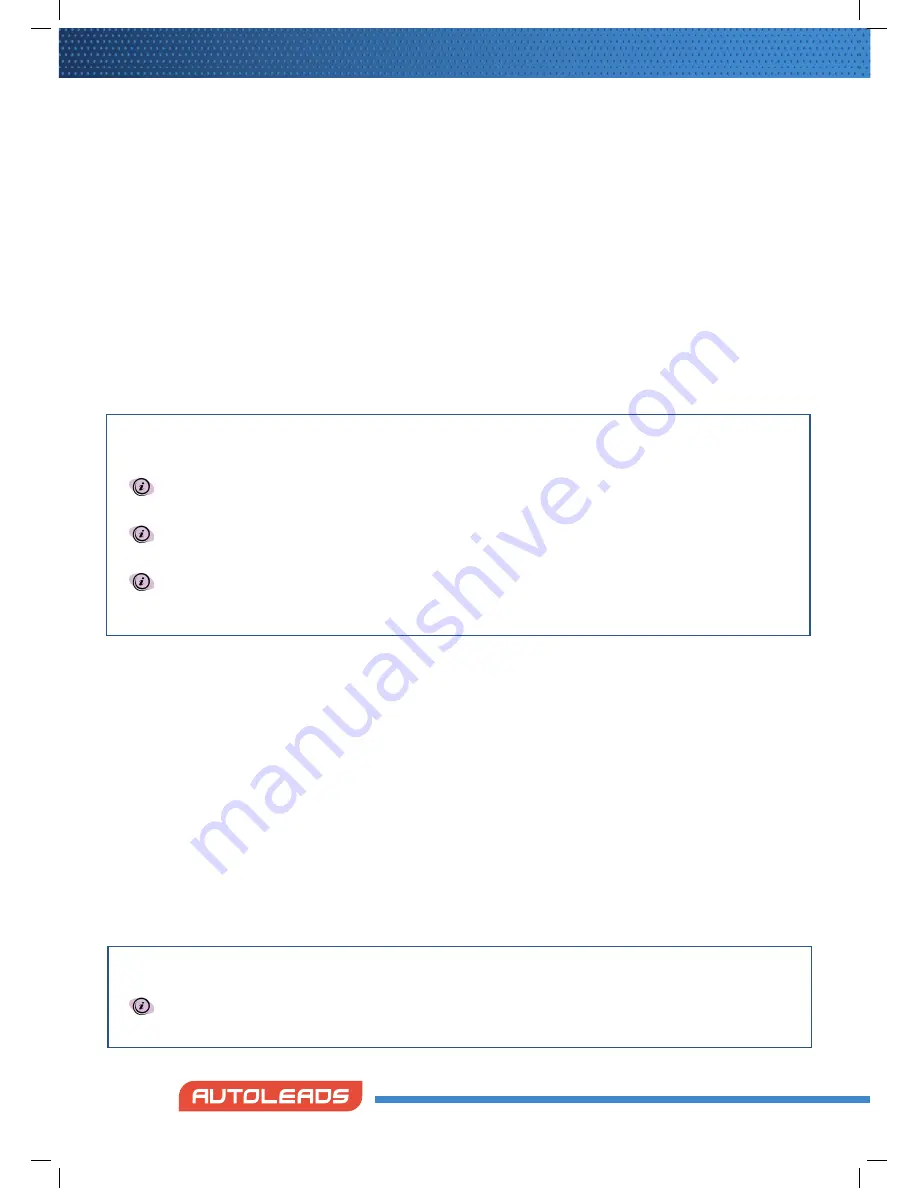 Autoleads ADI-100 User Manual Download Page 14