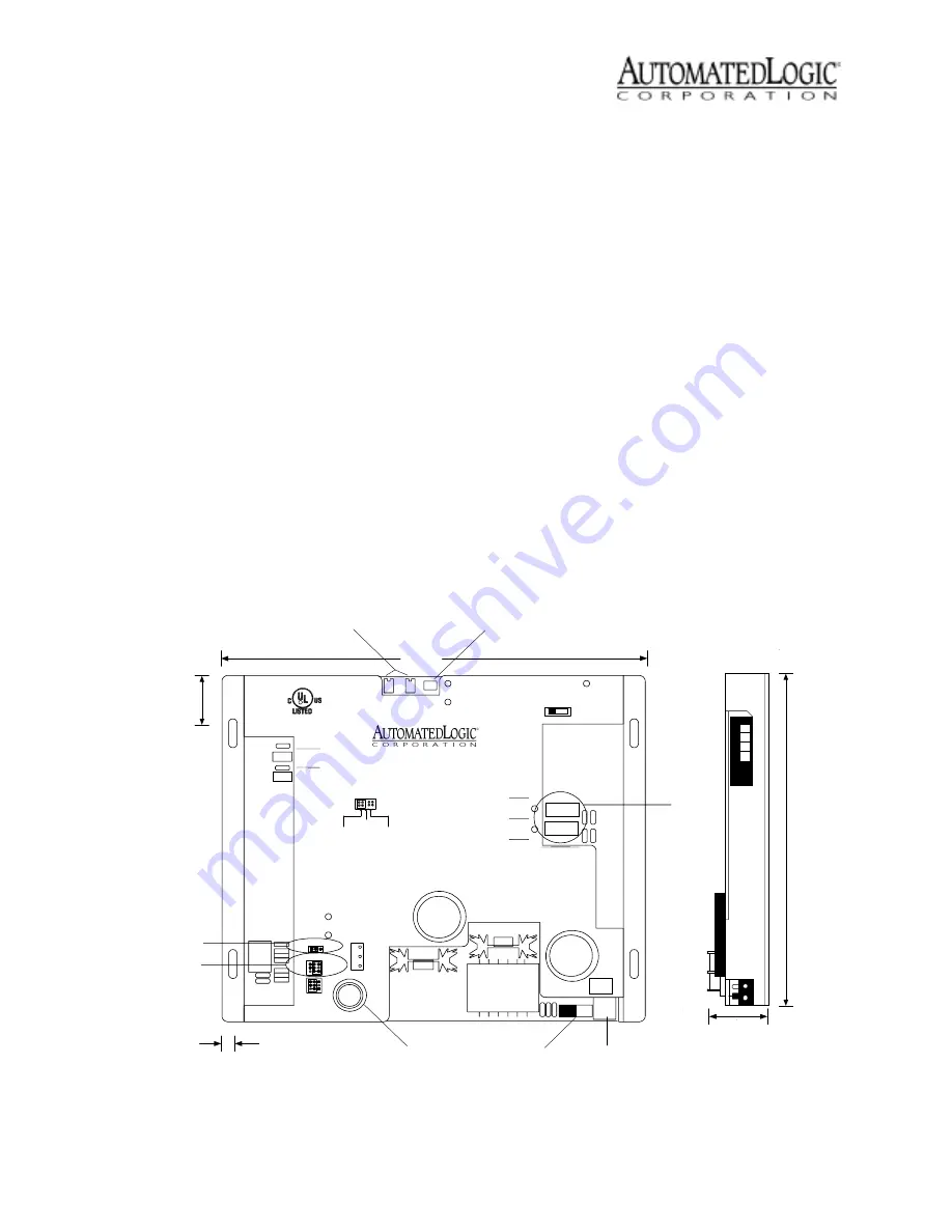 Automated Logic M220NX Technical Instructions Download Page 2