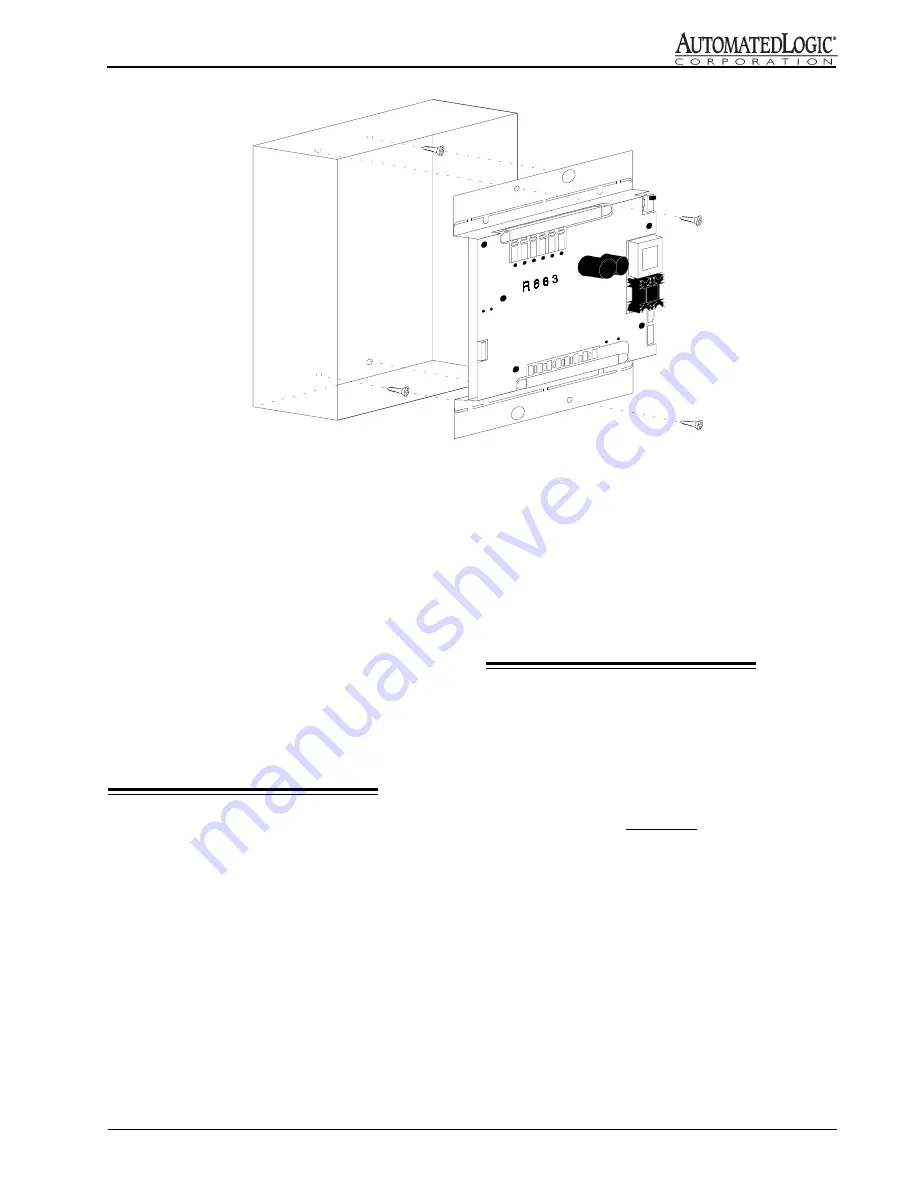 Automated Logic R683 Technical Instructions Download Page 3