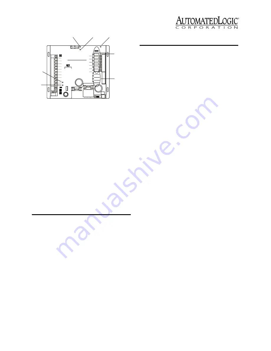 Automated Logic S6104 Скачать руководство пользователя страница 16