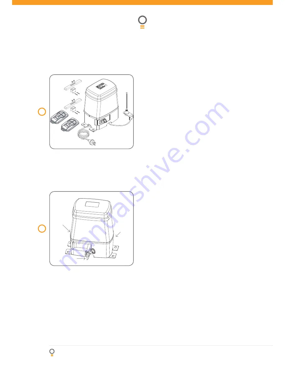 Automatic Technology NES-24V1 NeoSlider Installation Insrtuctions Download Page 8