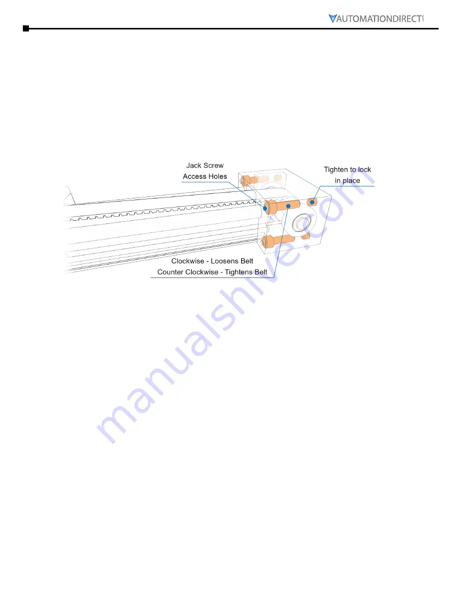 Automation Direct igus XYZ Gantry User Manual Download Page 16