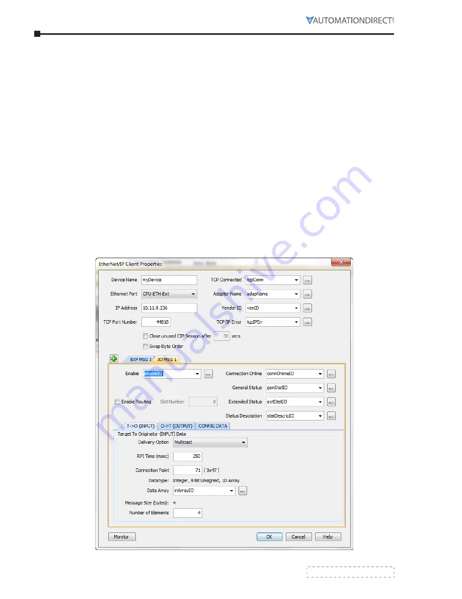 Automation Direct Stellar SR55 Series User Manual Download Page 140