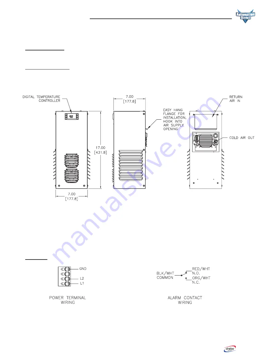 Automation Direct Stratus TA20 Series Скачать руководство пользователя страница 17