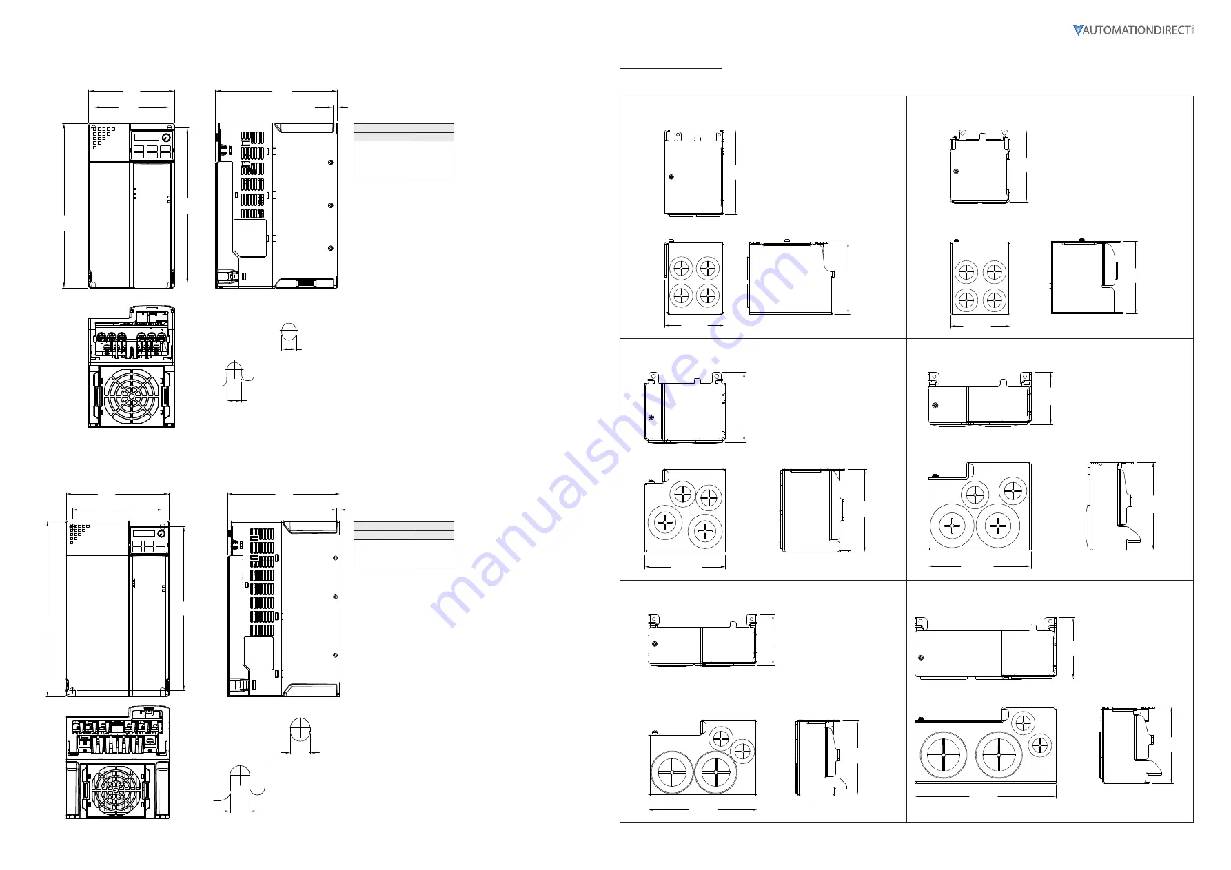 AutomationDirect DURApulse GS20 Скачать руководство пользователя страница 8