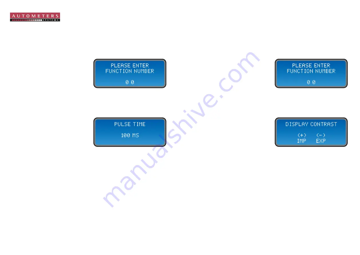 Autometers Systems IC 970 Installation & Operating Manual Download Page 5