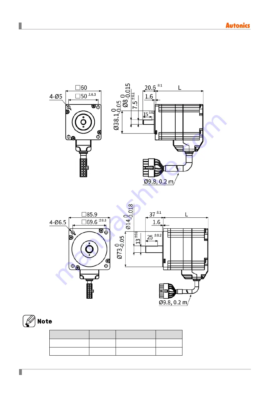 Autonics AiCA Series User Manual Download Page 26