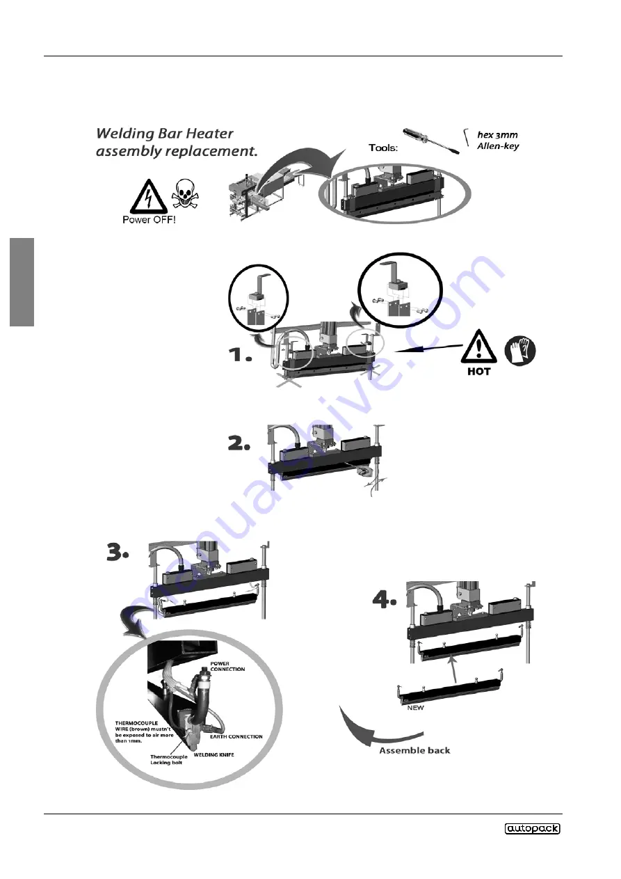 Autopack 45TLW20VL Technical Manual Download Page 58