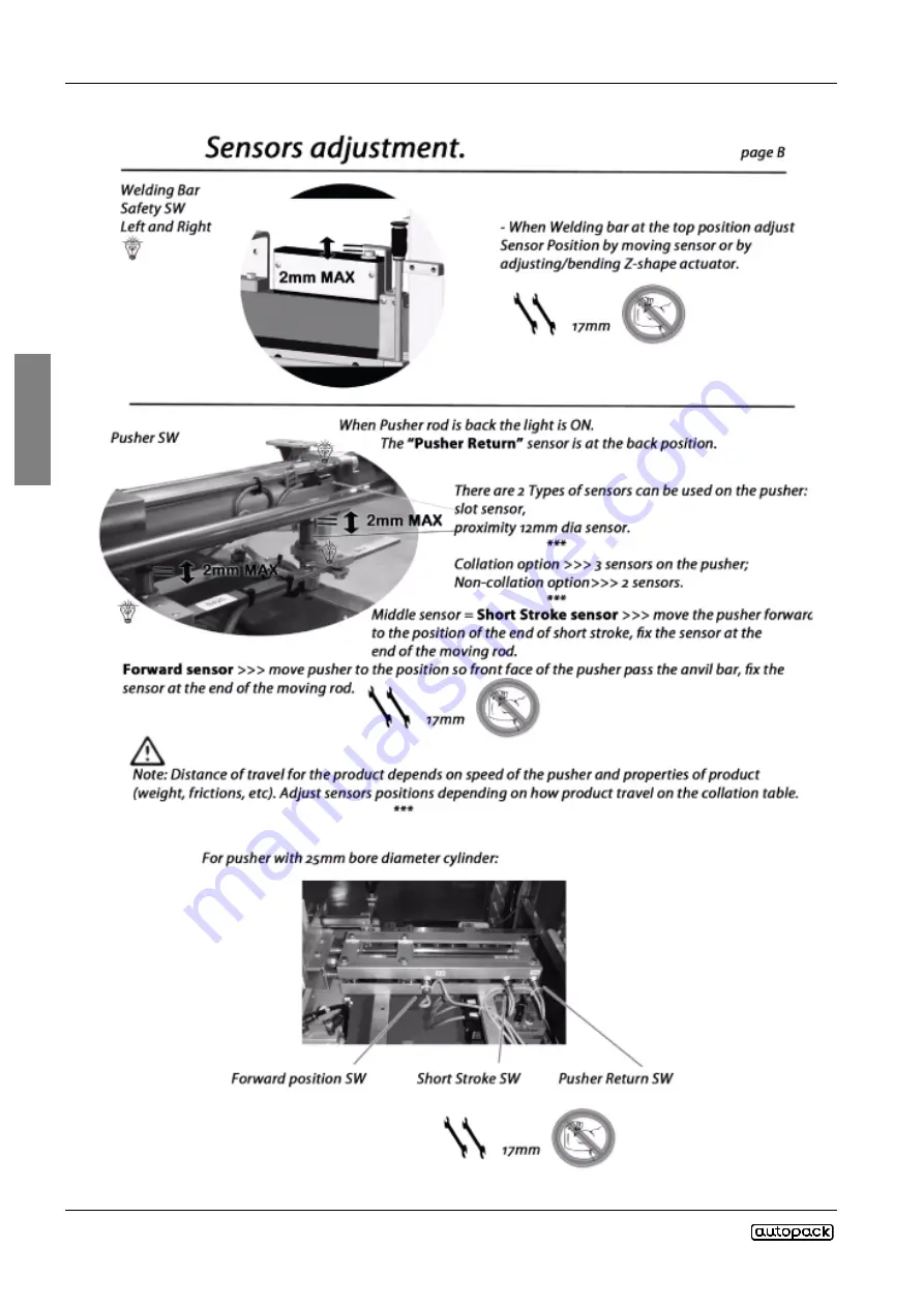 Autopack 45TLW20VL Technical Manual Download Page 68