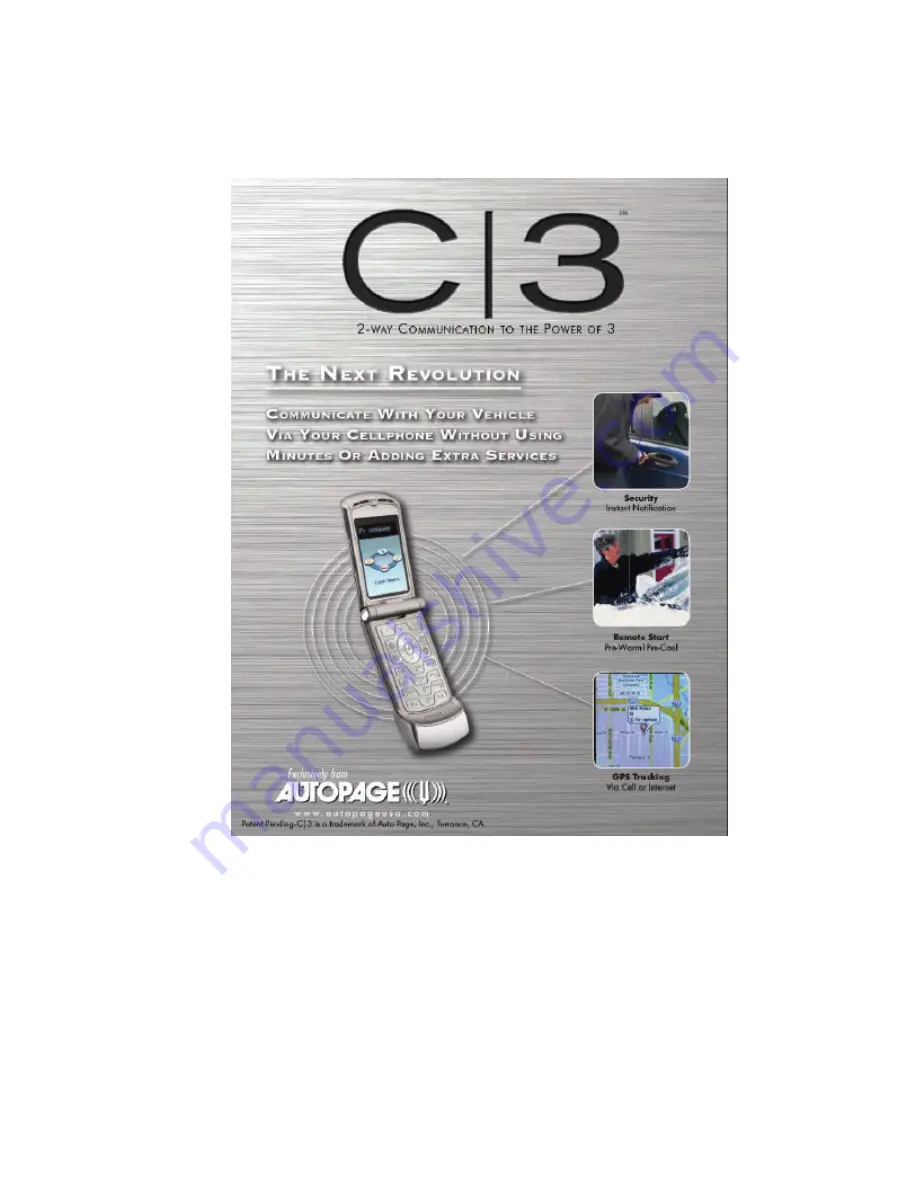 Autopage C3-RS1100 OLED Скачать руководство пользователя страница 34