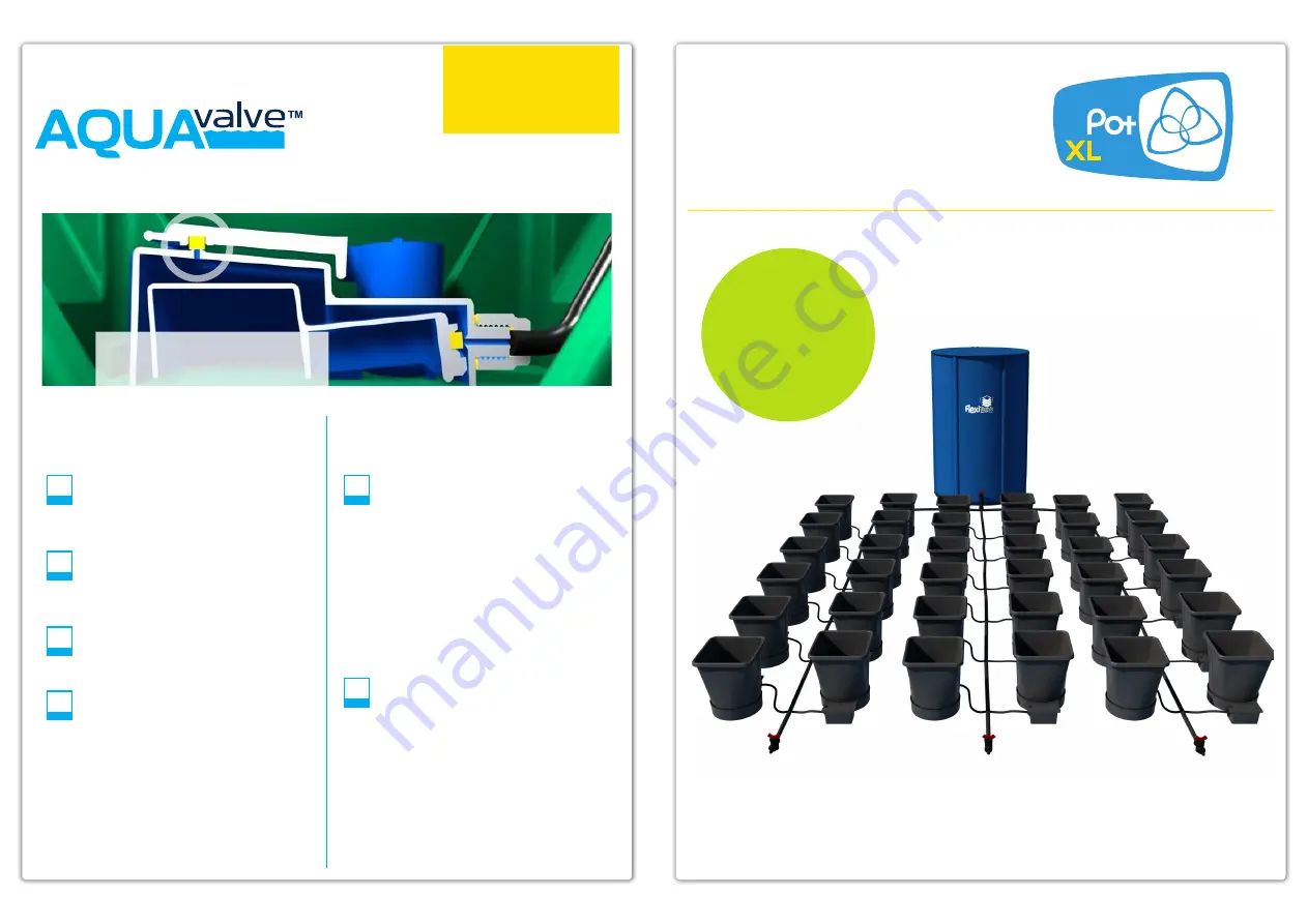 Autopot 36Pot XL Set-Up Manuallines Download Page 1