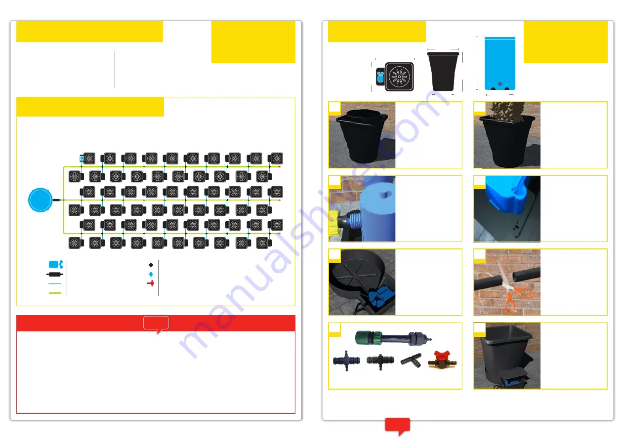 Autopot 60Pot XL Set-Up Manuallines Download Page 2