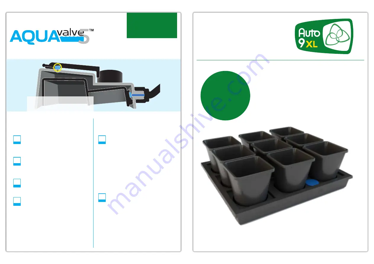 Autopot Auto 9 XL Set-Up Manuallines Download Page 1