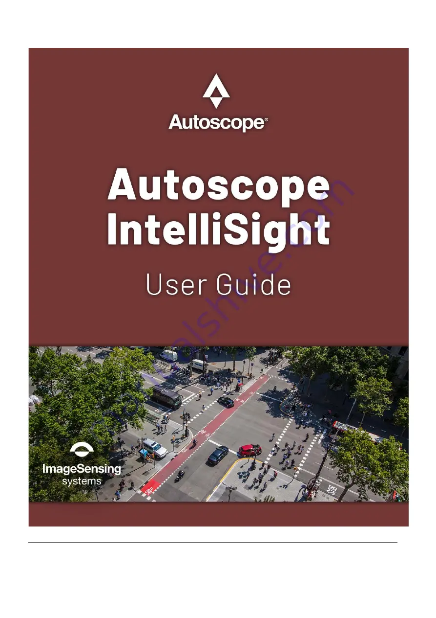 Autoscope Image Sensing IntelliSight User Manual Download Page 1