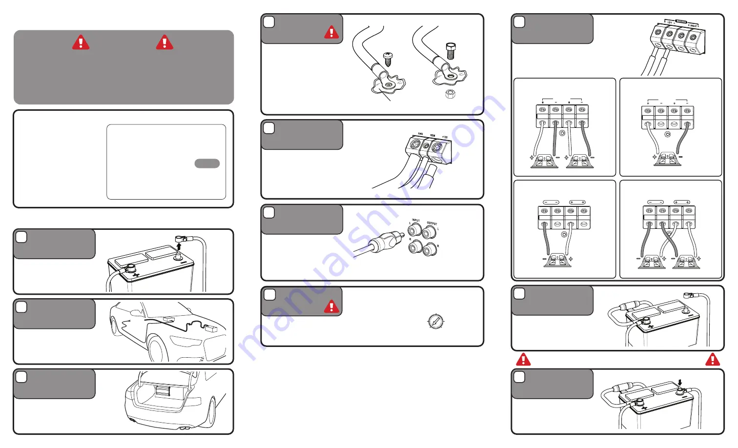 Autotek MM-1125.1D Quick Start Installation Manual Download Page 1