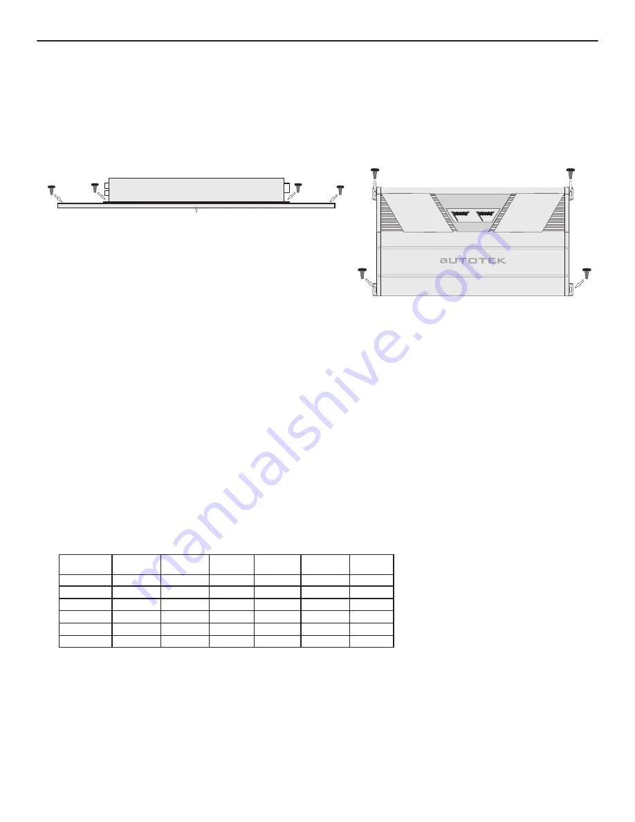 Autotek SM1400.4 Instructions Manual Download Page 3