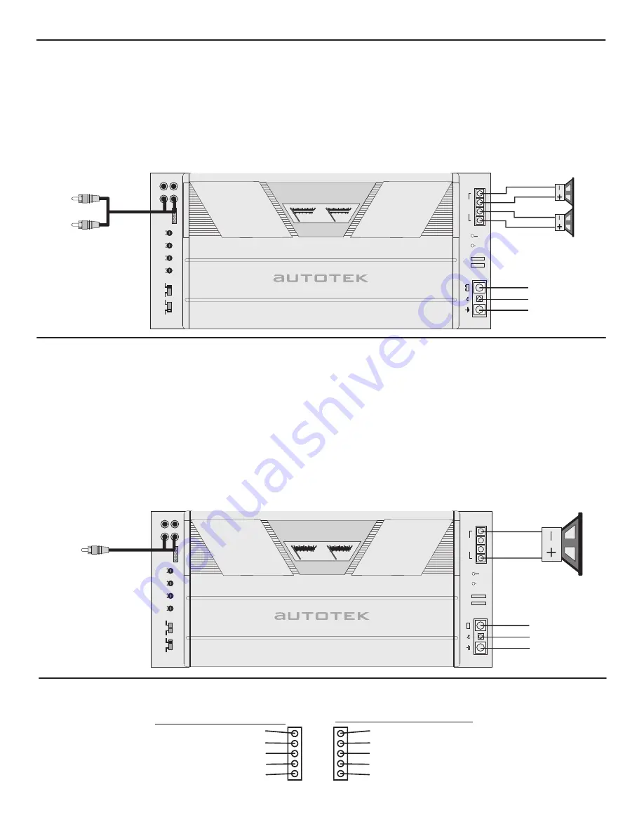 Autotek SM1400.4 Instructions Manual Download Page 5