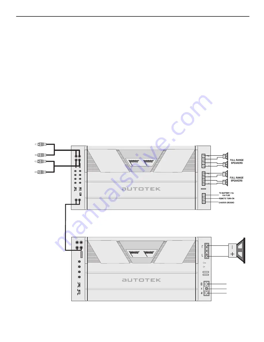 Autotek SM1400.4 Скачать руководство пользователя страница 7