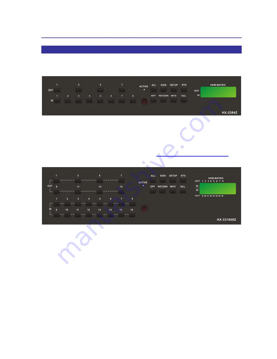 AV Link HX-2384Z Скачать руководство пользователя страница 16