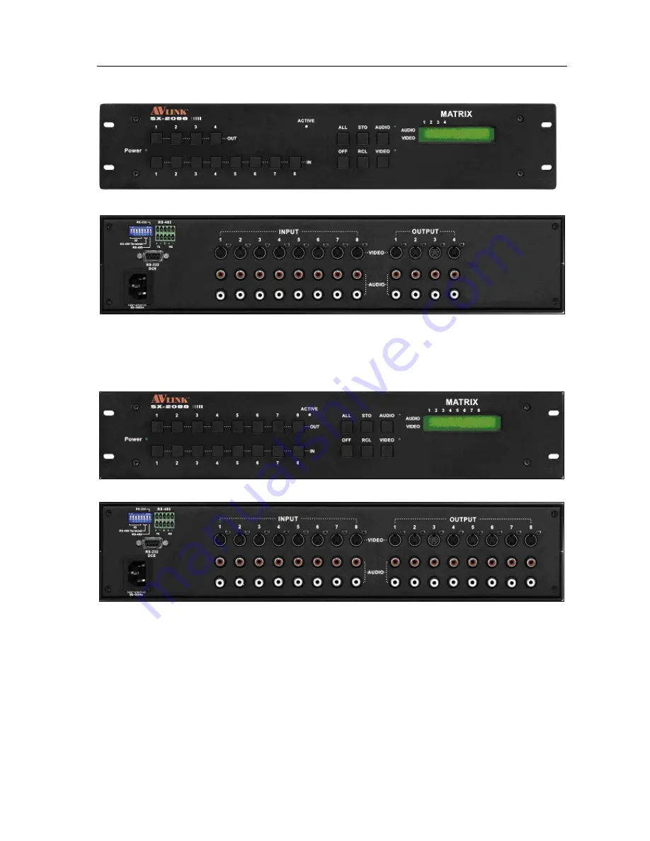 AV Link SX-2044 User Manual Download Page 8