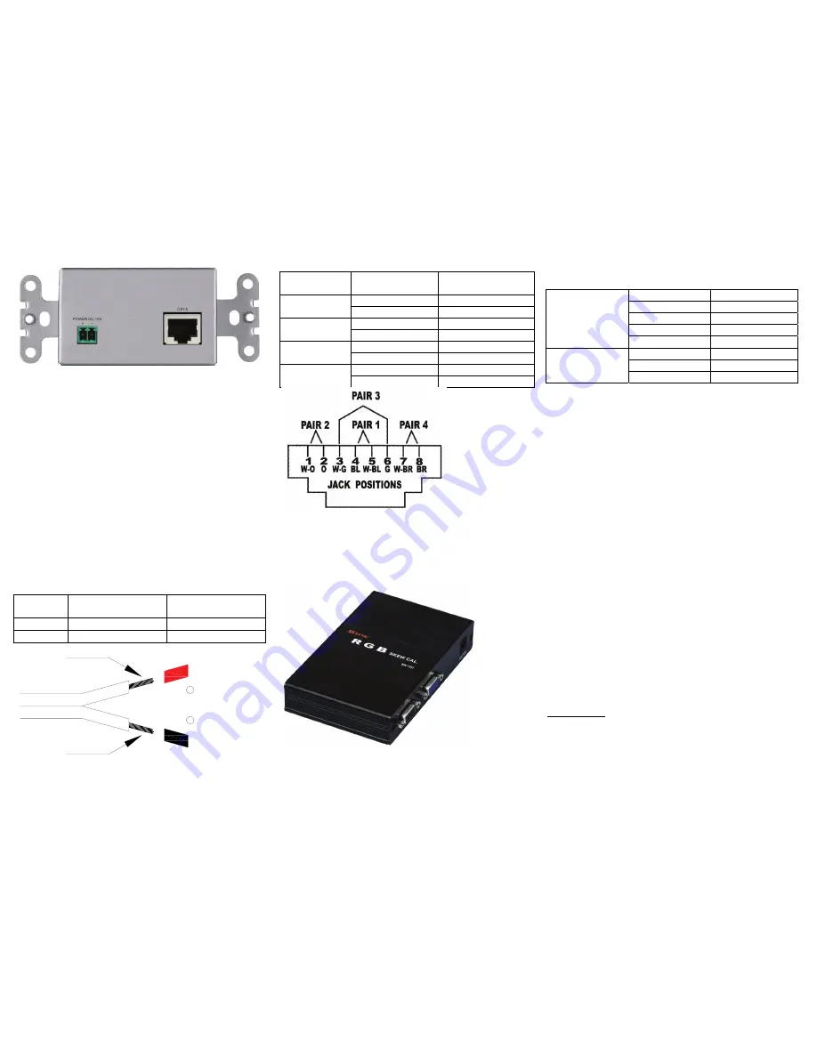 AV Link WAV-LJ User Manual Download Page 2