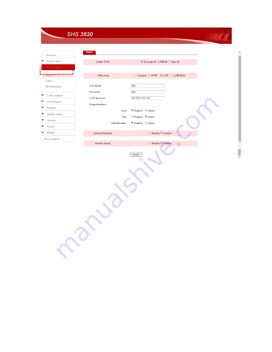 Avadesign SHS 3830 User Manual Download Page 18