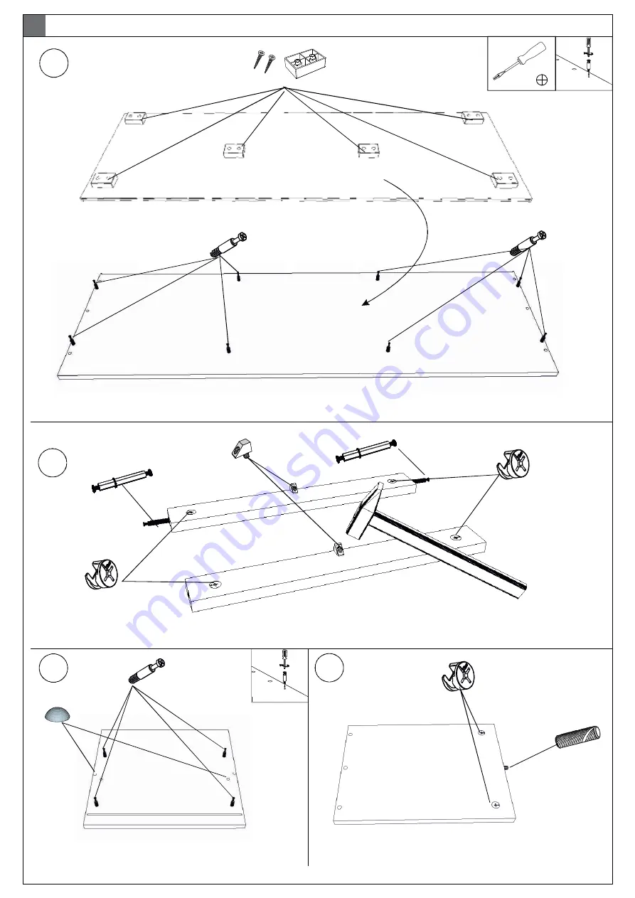 avaks nabytok REA AMY 12 Assembly Instructions Manual Download Page 4