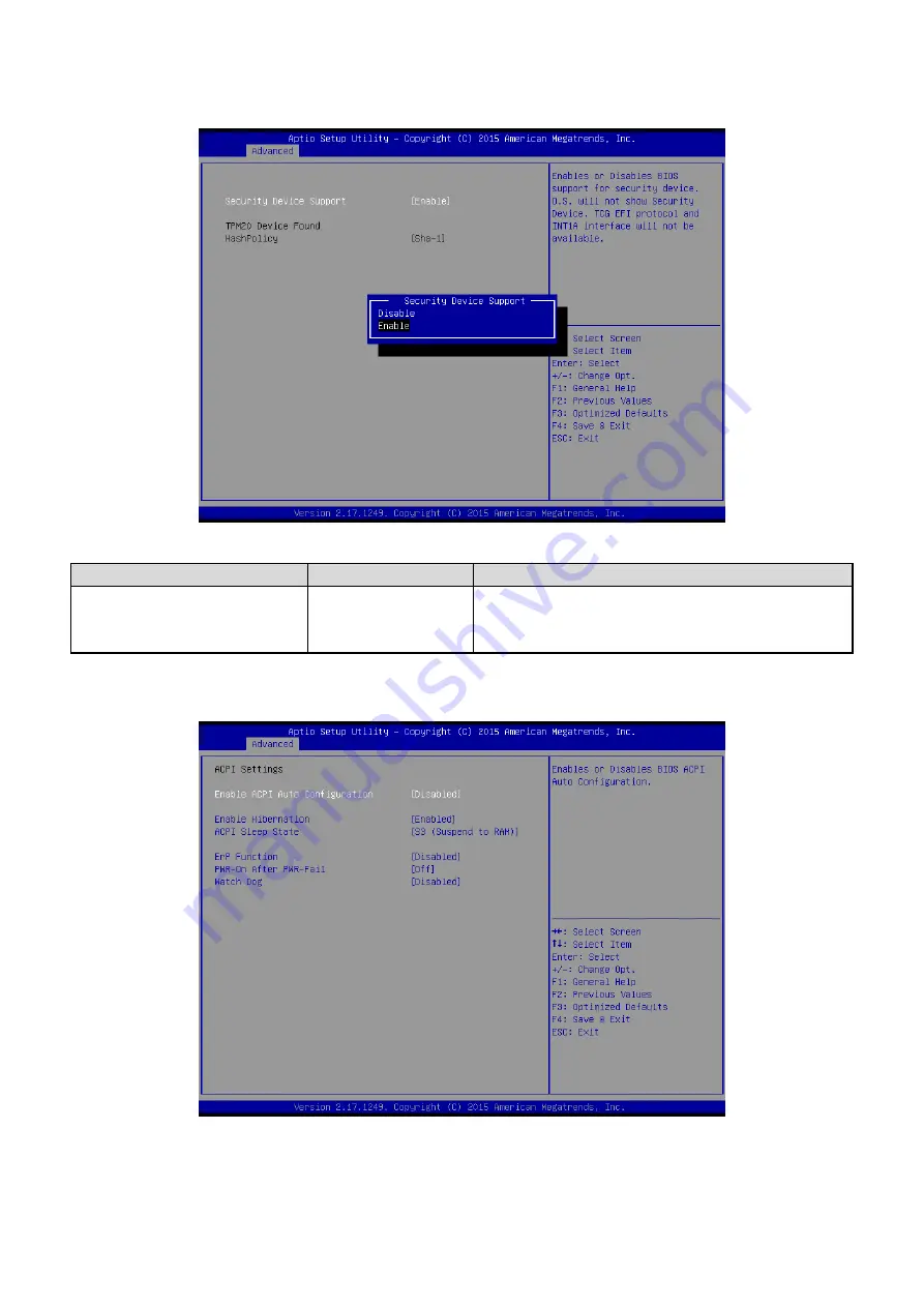 Avalue Technology ARC-1709 Quick Reference Manual Download Page 43