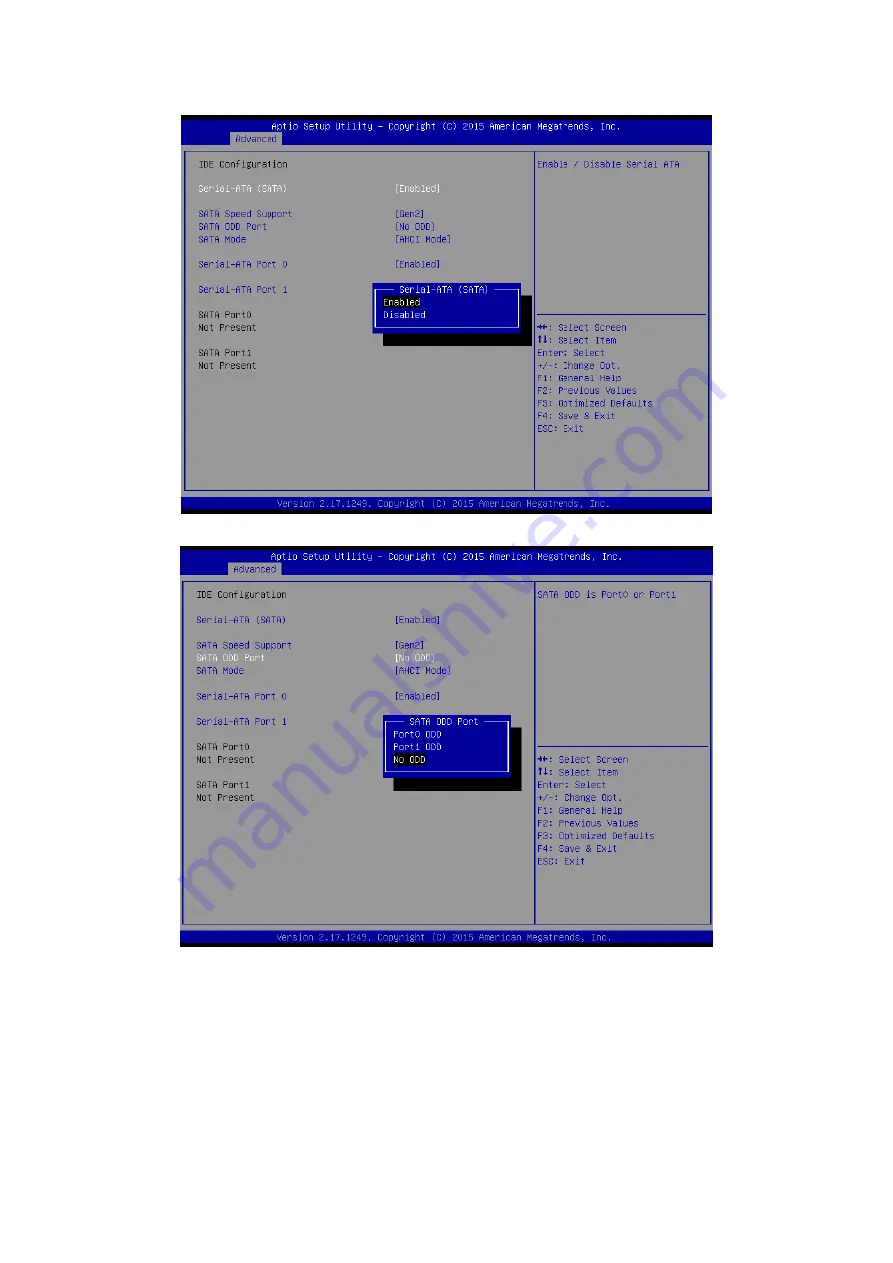 Avalue Technology ARC-1709 Quick Reference Manual Download Page 73