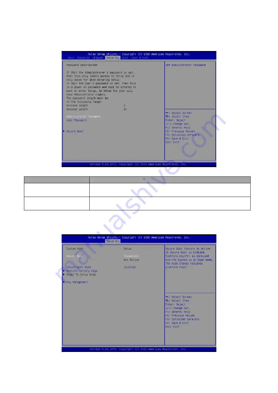 Avalue Technology BMX-T550 Quick Reference Manual Download Page 45