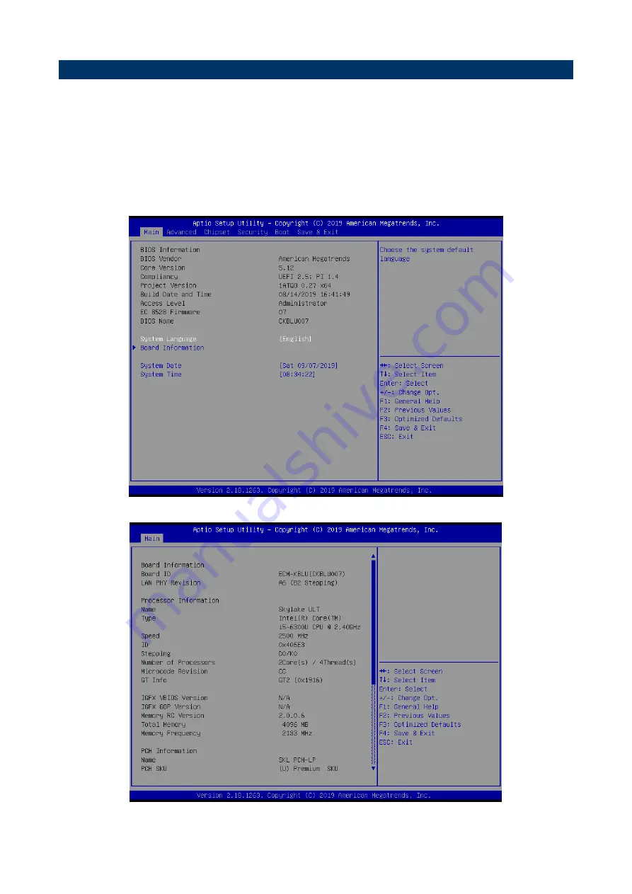 Avalue Technology ECM-KBLU User Manual Download Page 36