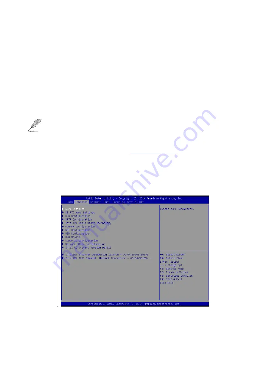 Avalue Technology ECM-QM87 User Manual Download Page 41