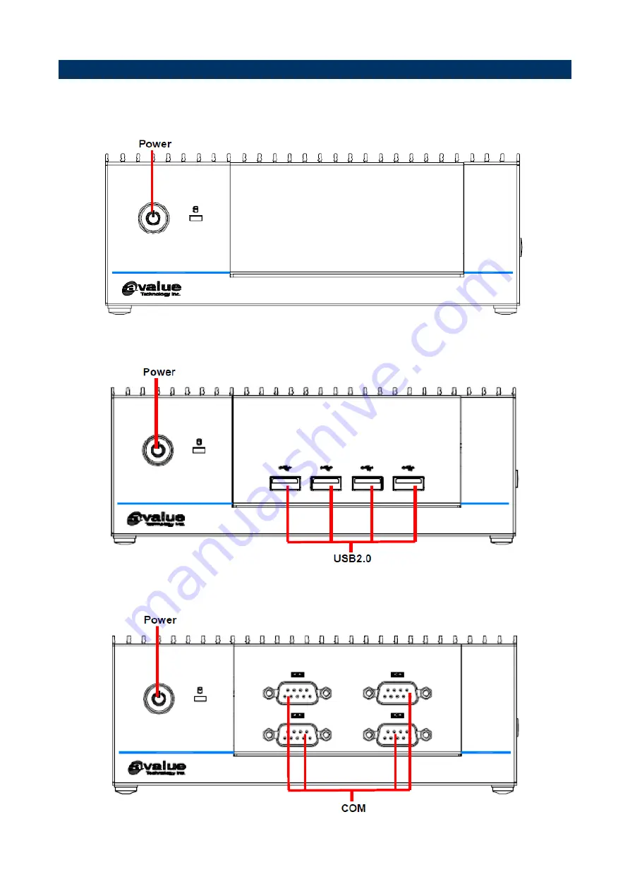 Avalue Technology EPC-EHL Quick Reference Manual Download Page 12