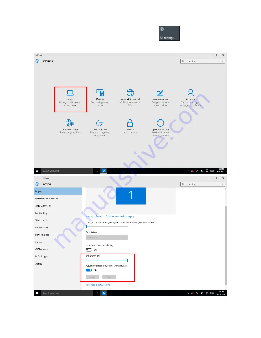 Avalue Technology RiTab-10T1 Quick Reference Manual Download Page 24