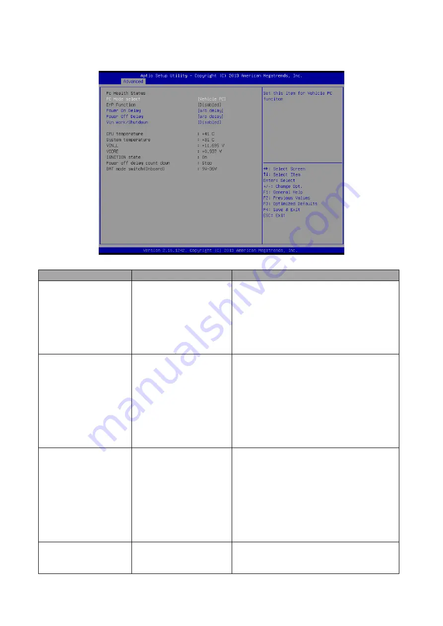 Avalue Technology VMS-BYT Quick Reference Manual Download Page 47