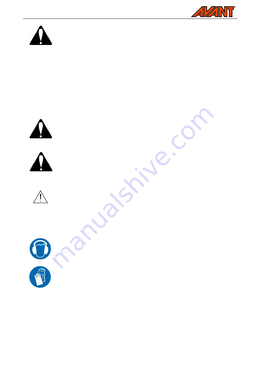 AVANT A21093 Operator'S Manual For Attachment Download Page 4