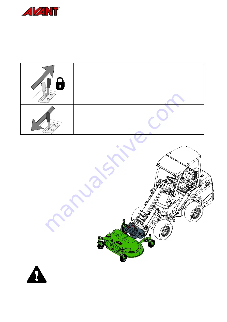 AVANT A35965 Operator'S Manual For Attachment Download Page 19