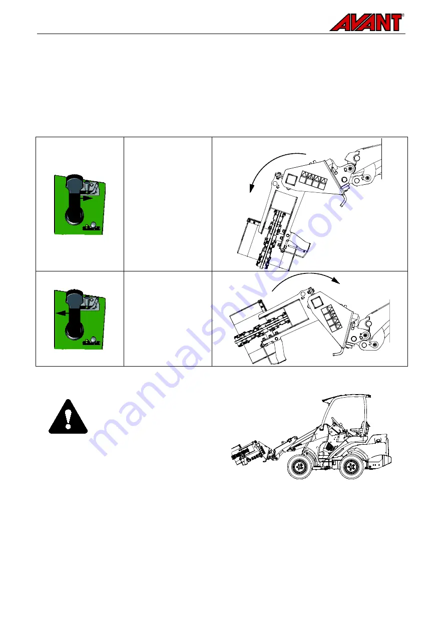 AVANT A37265 Operator'S Manual For Attachment Download Page 18